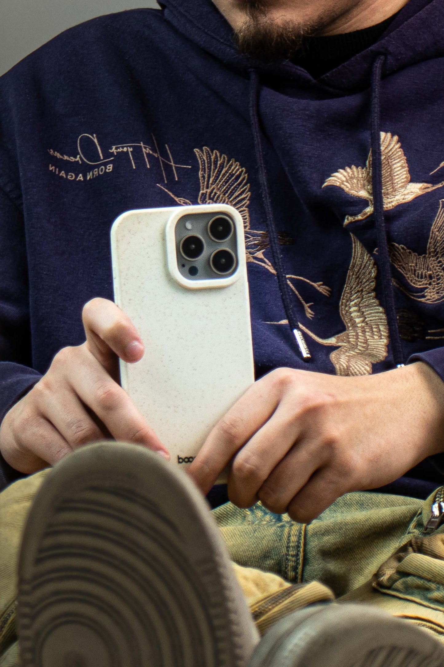 IPHONE CASE - SMALL LOGO "WE GOOD" [off-white]